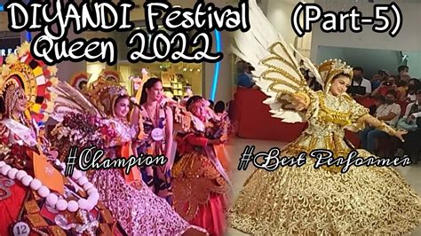 diyandi festival queen champion part 5 rubinsons iligan city best perfome nanay gen youtube