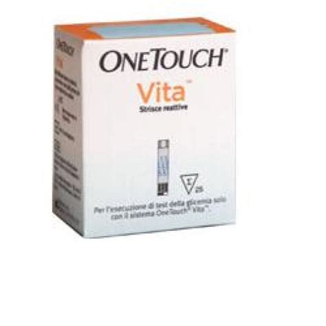Onetouch Vita Glicemia 25str Farmacia Di Fiducia
