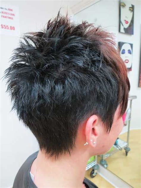 30 Spiky Brief Haircuts Short Hairstyles Short Hair Back Short