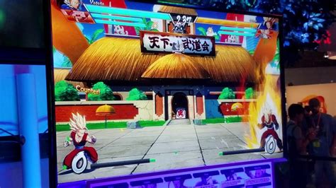 Dragon Ball FighterZ Demo Gameplay Vegeta Goku Fat Buu Vs Gohan