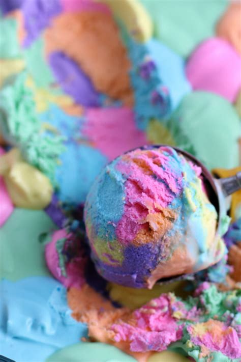Rainbow Ice Cream Recipe A Delicious Treat
