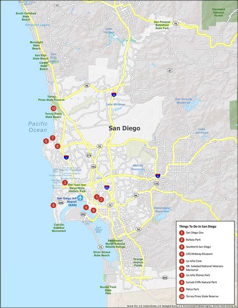 Map Of California San Diego Sammy Coraline