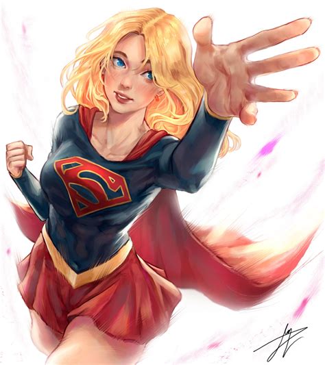 Artstation Super Girl Tsukasa Niss Supergirl Comic Superman Girl Supergirl Cosplay