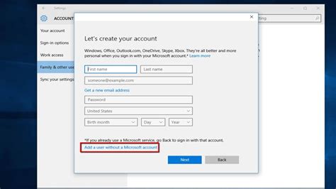 How To Create A New User Account In Windows 10