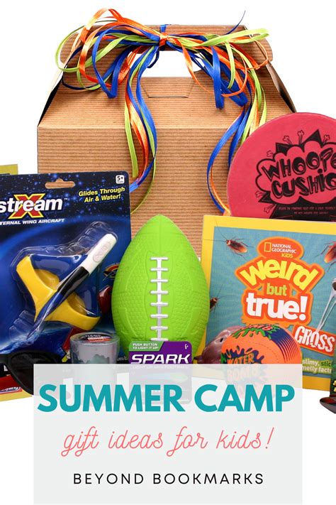Summer Camp T Ideas For Kids Beyond Bookmarks Summer Camp T