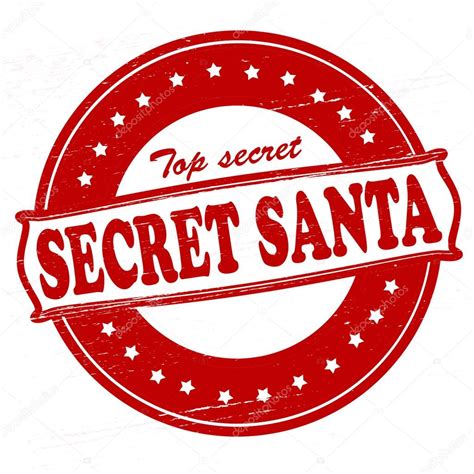 Secret Santa — Stock Vector © Carmenbobo 46963669