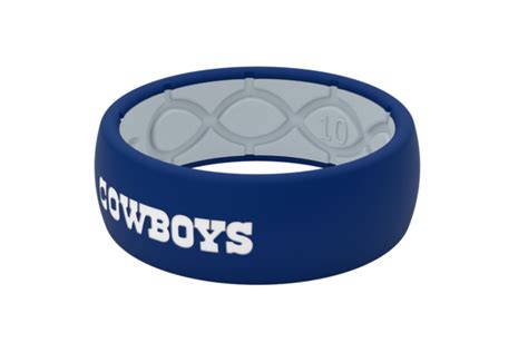 Dallas Cowboys Silicone Wedding Ring | Lifetime Warranty | Dallas cowboys rings, Dallas cowboys ...