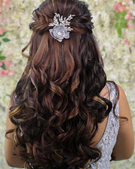 25 Chic Half Tie Hairstyles To Satisfy Your Bridal Hair Desires In 2021