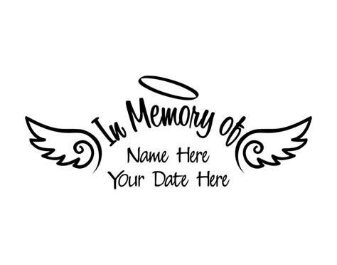 Loving Memory Car Decals In Loving Memory Tattoos Remembrance Tattoos Memorial Tattoos