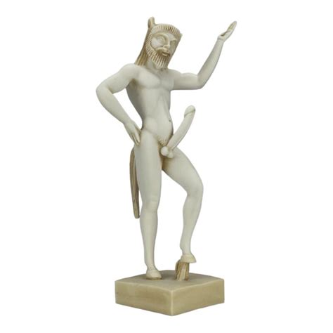 Satyr Faunus Faun Phallus Nude Male Penis Statue Sculpture Etsy Hot