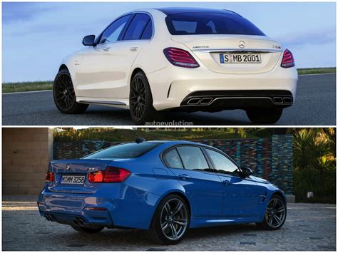 It is one of the main automotive battles of the year, bmw's m3 vs. BMW F80 M3 vs Mercedes-AMG C 63: Sports Saloon Comparison - autoevolution