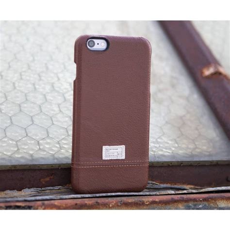 Hex Focus Case For Iphone 6 Dark Brown Leather Hx1837 Dkbn Sportique