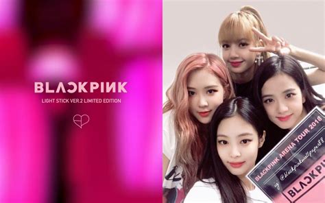 Blackpink Teases Their New Limited Edition Light Stick Version 2 Allkpop