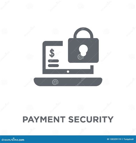 Payment Security Icon From Ecommerce Collection Stock Vector