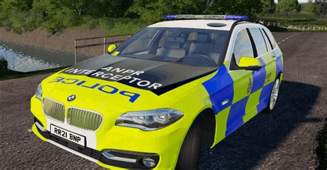 Uk Police Bmw Fs19 Farming Simulator 19 Cars Mod