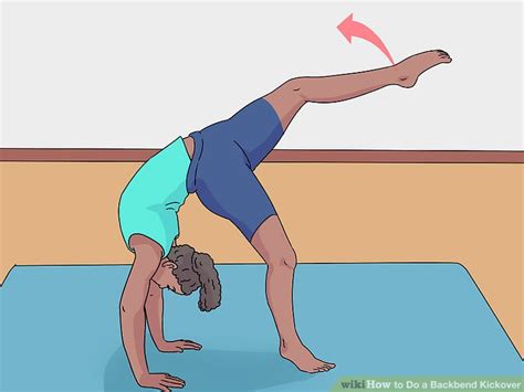 3 ways to do a backbend kickover wikihow