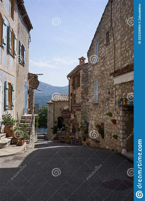 Gourdon France June 18 2021 One Of The Most Beautiful Villages In