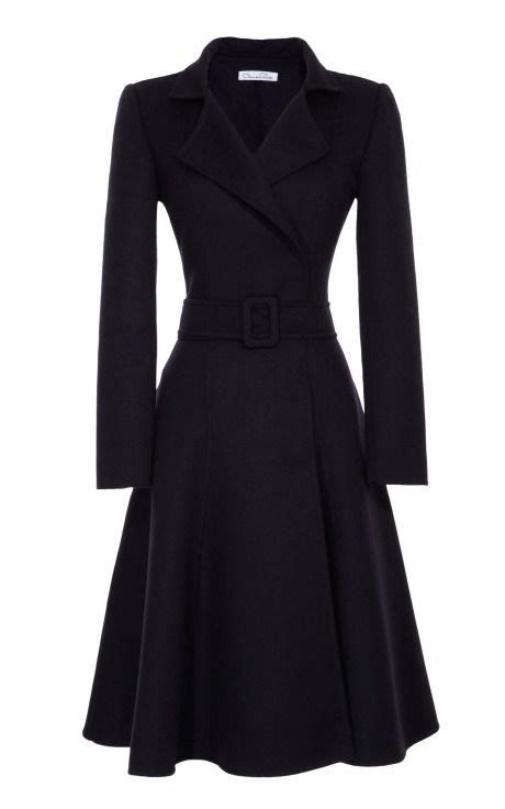 Awesome Belted Full Skirted Coat By Oscar Coat Dress Coat Dress