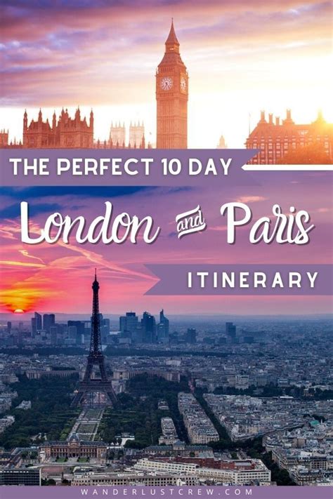 Dreaming Of A Trip To London Or Maybe Paris Why Not See Both Of These
