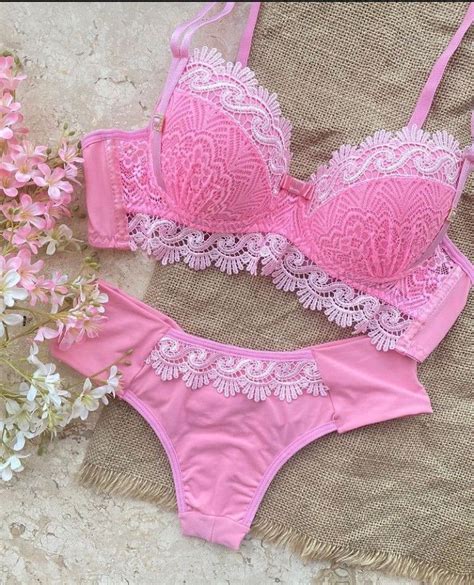 red lace lingerie cute lingerie lingerie outfits women lingerie pink panties bras and