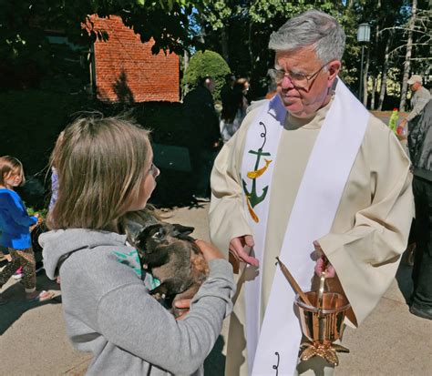 Blessing Of The Animals On St Francis Of Assisis Feast Day The