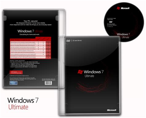 Windows 7 Ultimate Dvd Covers By Shhbz On Deviantart