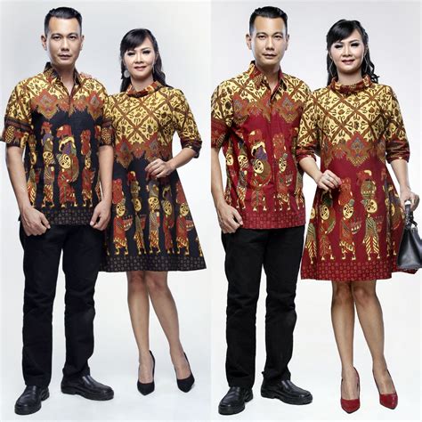 Baju Batik Couple Untuk Pesta Seri Nerisa Batik Bagoes Solo