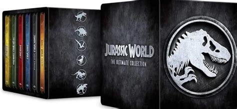 Jurassic World Ultimate Zavvi Exclusive Steelbook Collection 4k Ultra Hd Includes Blu Ray R
