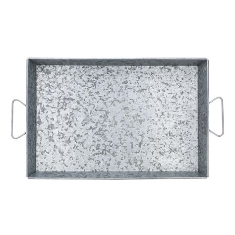 Haven And Key Galvanized Rectangle Tray Shop Dishes At H E B