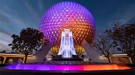 Disney Unveils New Epcot Entrance Fountain