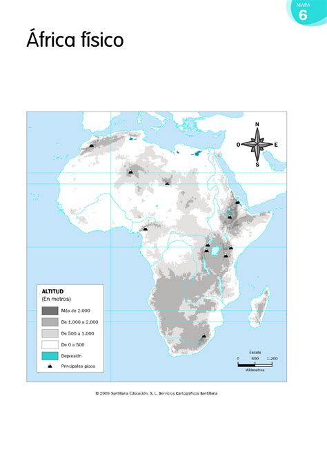 6º DE PRIMARIA: Cono. Unidad 10. África