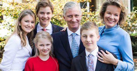 Photo de Noël de la famille royale belge Joyeux Noël et bonne année