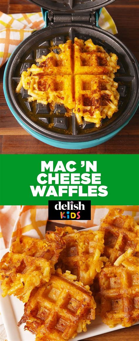 Mac N Cheese Waffles Recipe Waffle Maker Recipes Waffle Recipes