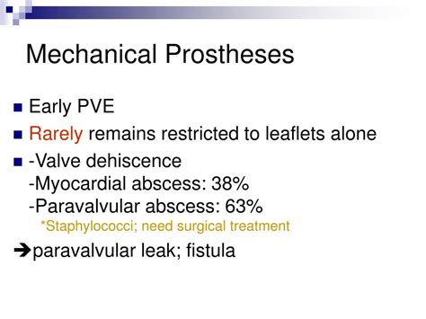 Ppt Prosthetic Valve Endocarditis Powerpoint Presentation Free