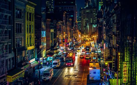 New York Streets Wallpapers Wallpaper Cave