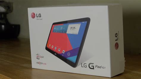 Lg G Pad 101 Tablet Unboxing And Demo Review Youtube