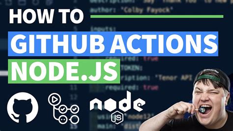 Custom Github Actions In Node Js Github Actions Javascript Tutorial Youtube