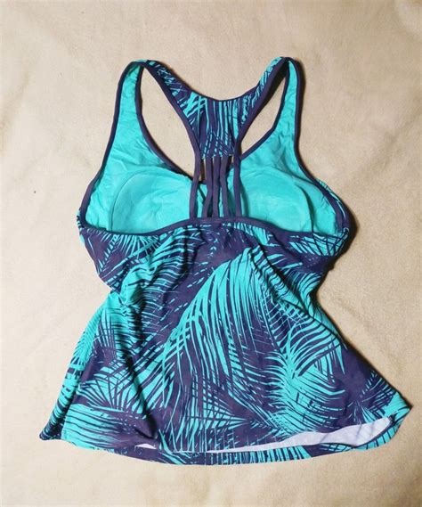 Zero Exposure Tankini Swimsuit Top Womens Fashion Swimwear Bikinis And Swimsuits On Carousell