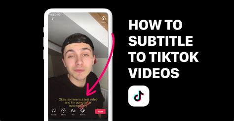 How To Create Tiktok Subtitles Veed