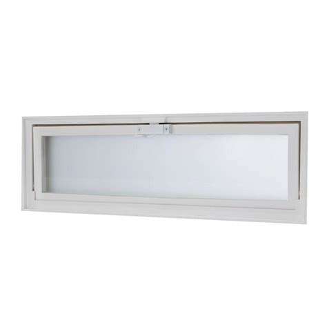 Glass Block Replacement Hopper Bathroom Window Vent Screen ...