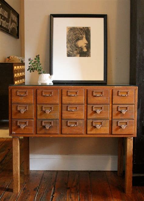 Reserved For Dana Vintage Library Card Catalog File Cabinet Etsy