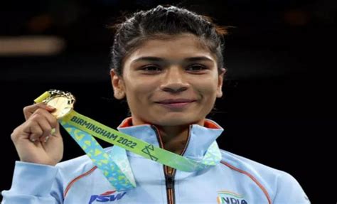 Cwg 2022 Nikhat Zareen Clinches Gold In Womens Light Flyweight Boxing