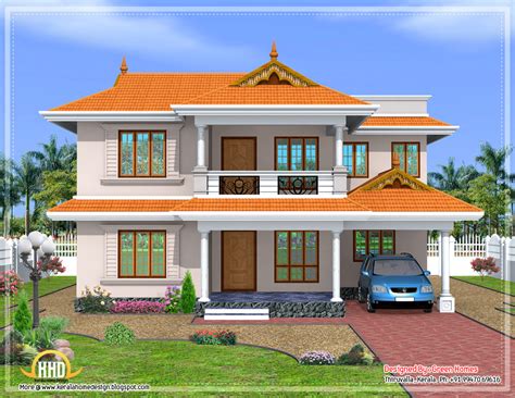 A Nice Kerala Style Sloped Roof House 2350 Sq Ft Kerala Home