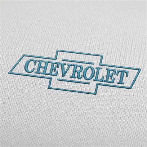 Chevrolet Logo Embroidery Design Download Embroiderydownload