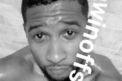 Usher Strips Down To Reveal Steamy Naked Selfie On Snapchat Daily Record