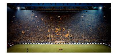 Dortmund Borussia Soccer Stadium Wallpapers Night Venue
