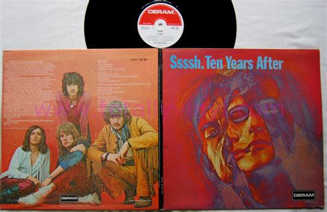 Totally Vinyl Records Ten Years After Ssssh On Cover Ssssh On