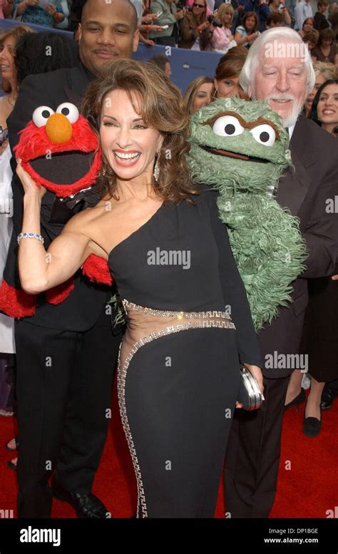 Apr 28 2006 Los Angeles Ca Usa Actress Susan Lucci With Elmo And