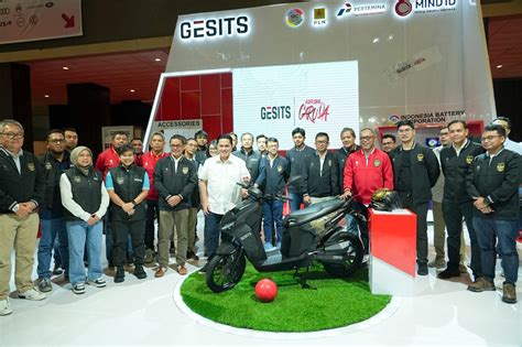 Gesits Garuda Edisi Spesial Resmi Diluncurkan Di Iims Gesits Motor Nusantara