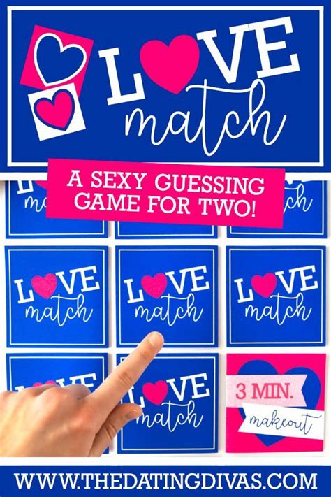 Love Match Game A Romantic Valentines Day Date Idea Free From The